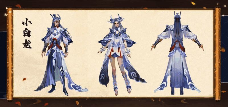 小白龙风格男女时装展示，男性威武，女性柔美中见英姿