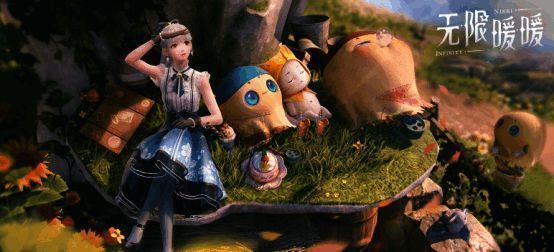 网易云游戏平台界面展示，左侧为热门游戏列表，右侧为《无限暖暖》推荐位