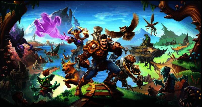 Echtra Games团队成员合影回顾图