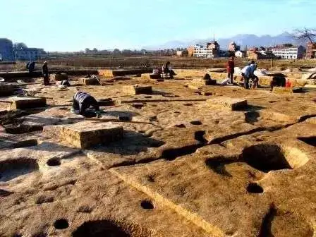 上山遗址数字化复原概念图