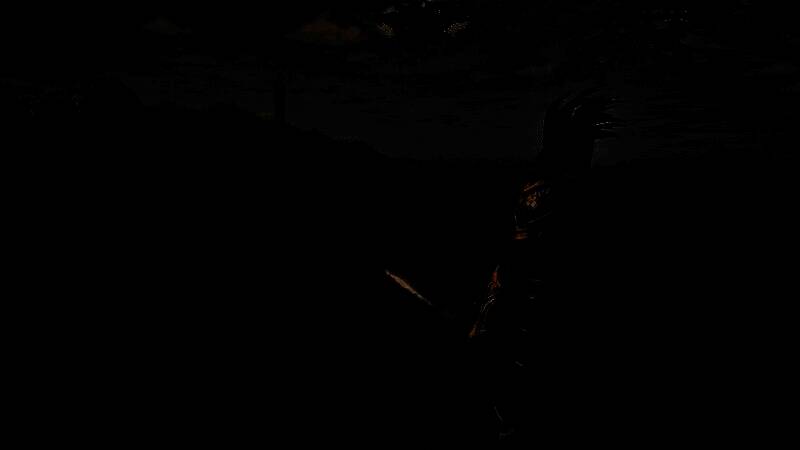 雪莉在地下洞穴中与哥布林激战，场景紧张刺激