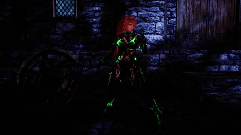 战斗场景截图，角色释放大招特效华丽，敌人被击飞瞬间