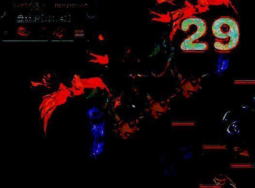 梦幻西游业焰熔金副本第一折战斗场景，角色与怪物激烈对抗