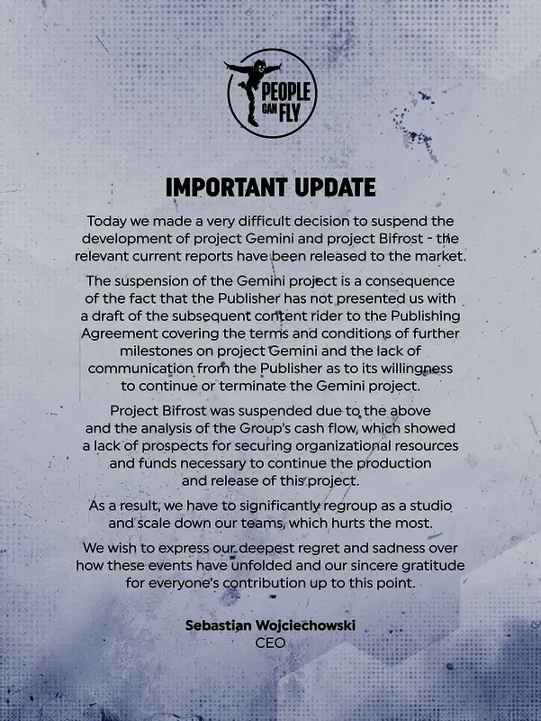 People Can Fly公司总部外观照片