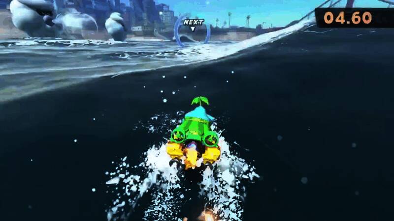 游戏主界面UI设计简洁且富有科技感