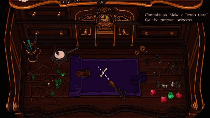 任务系统界面展示，显示当前可接取的手工与贸易任务列表