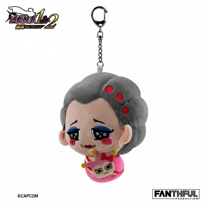 大场熏Q版毛绒挂件整体展示