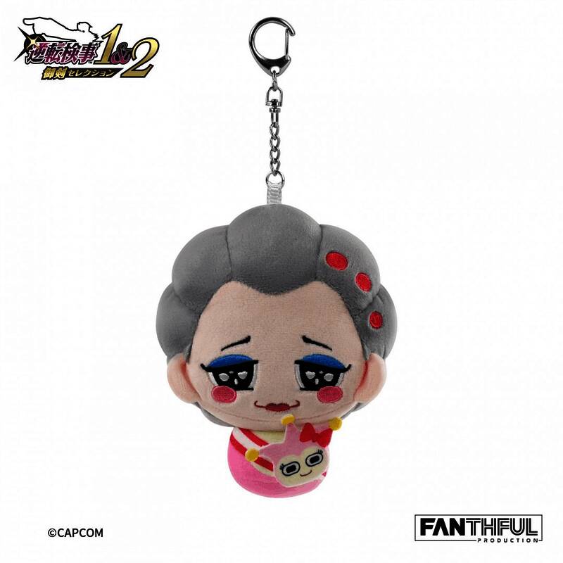 大场熏Q版毛绒挂件表情特写