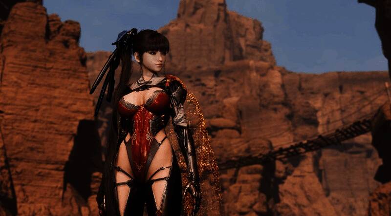 《剑星》新增BOSS战画面，巨型机械敌人与主角激烈对战