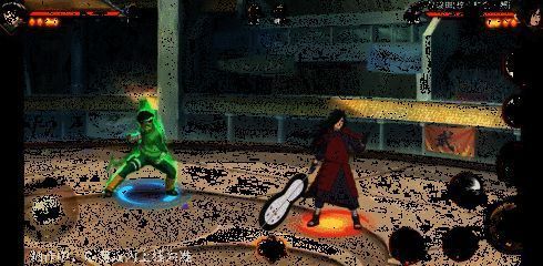 李洛克使用瞬风技能进行快速位移，留下残影特效