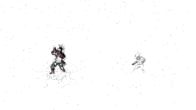 被动技能演示，奥摩伊在关键时刻触发反击，敌人被击飞