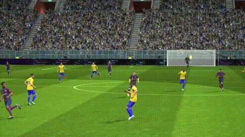 萨维奥拉快速带球突破并完成射门的动态过程