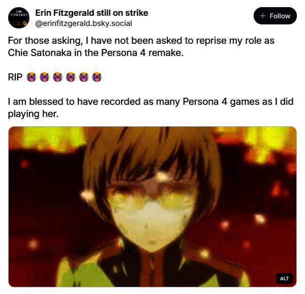 《女神异闻录4》角色立绘展示，里中千枝微笑站立