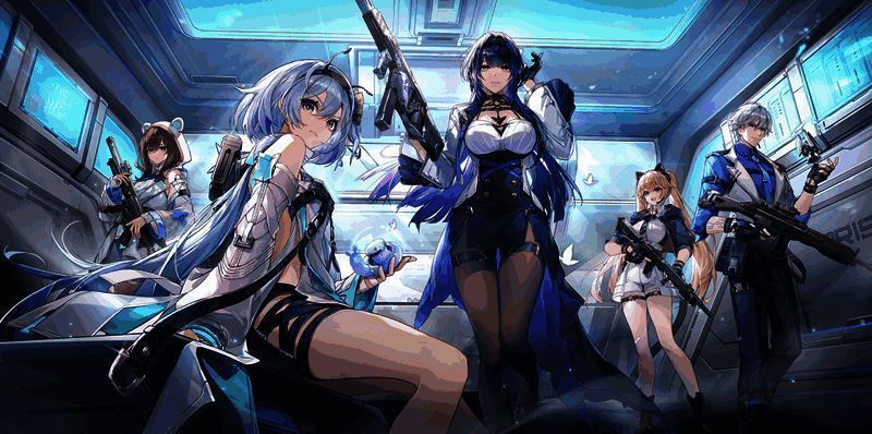 《卡拉彼丘》第八赛季宣传PV画面，场景神秘充满未来感