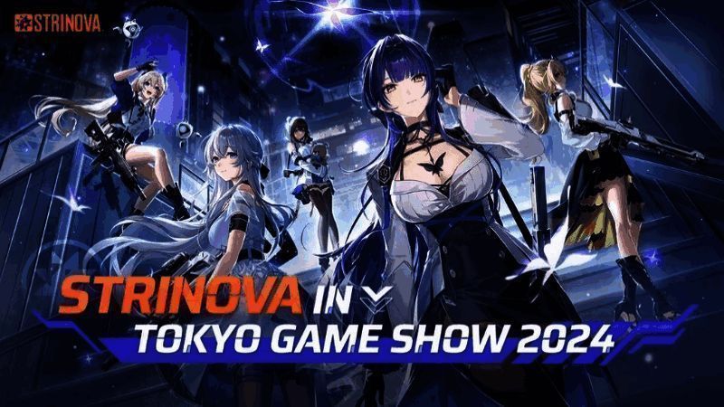 东京电玩展现场，大量日本玩家试玩《卡拉彼丘》国际服