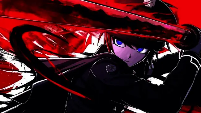 三位游戏制作人围坐交谈的画面，气氛轻松而专业