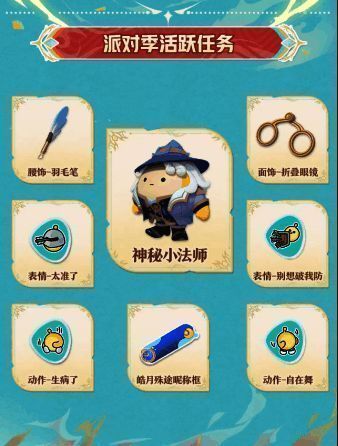 活跃任务兑换商城界面展示，多个稀有道具等待兑换