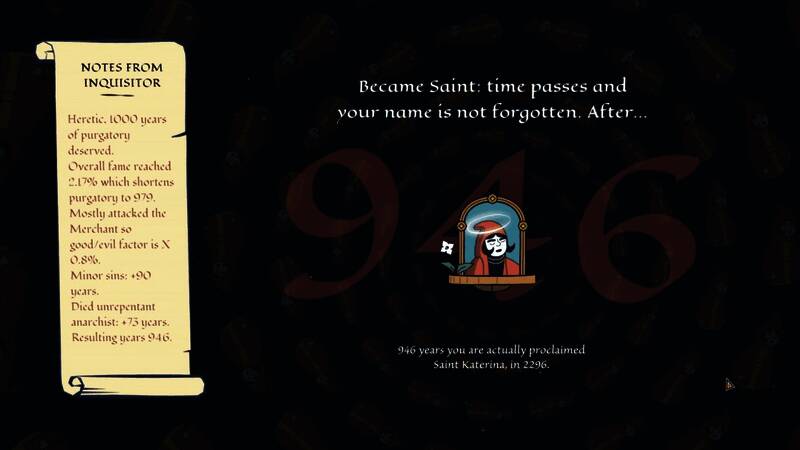 教义选择界面，展示多种关键词组合与影响预览