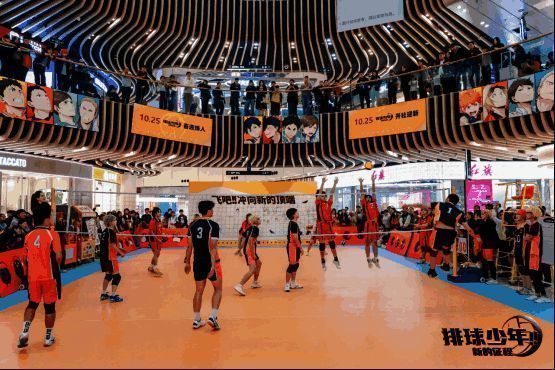 高校选手上演乌野VS音驹经典对决