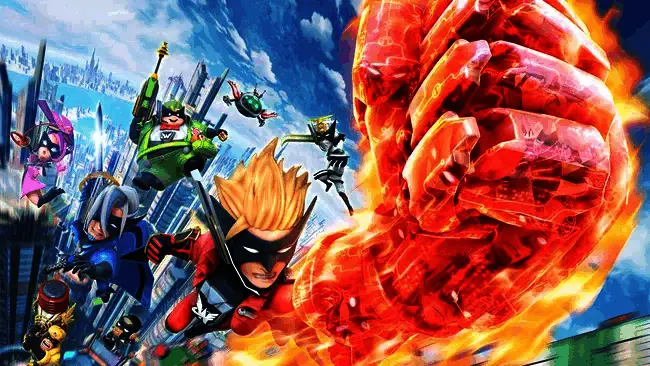 神谷英树在访谈现场神情轻松，背景为访谈节目布景