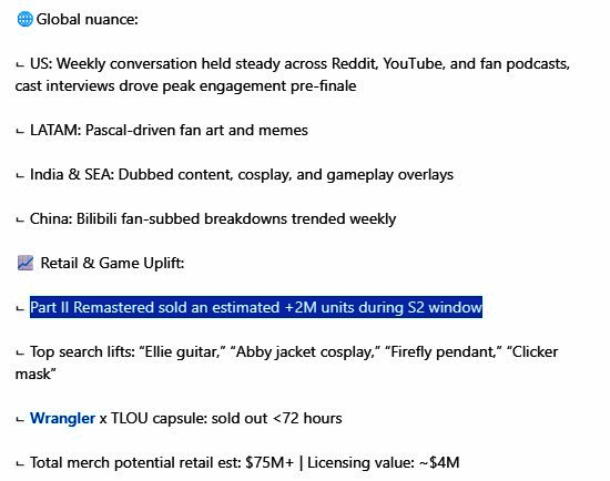 《最后生还者2》游戏封面与电视剧海报同框展示，呈现IP联动视觉效果