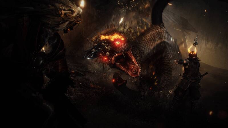 《仁王2》游戏封面展示，角色造型炫酷、战斗风格硬朗