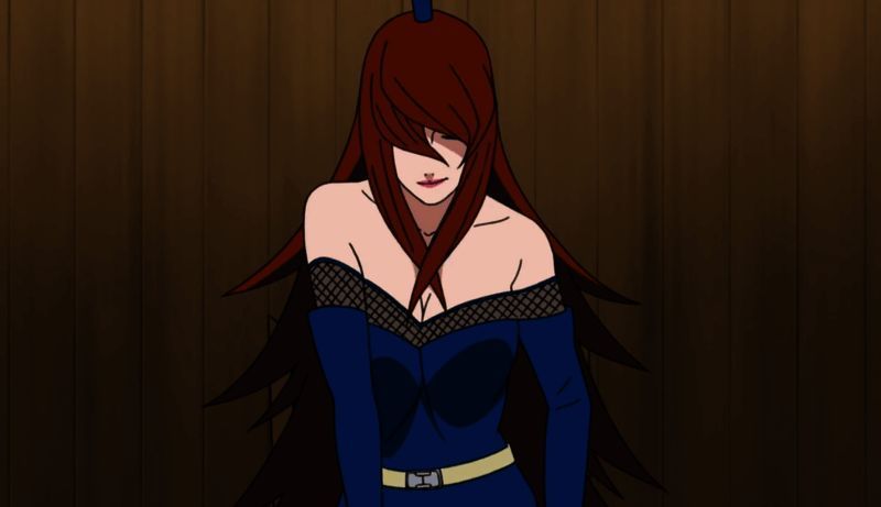 照美冥施展水遁忍术，周围水汽弥漫，背景为雾隐村