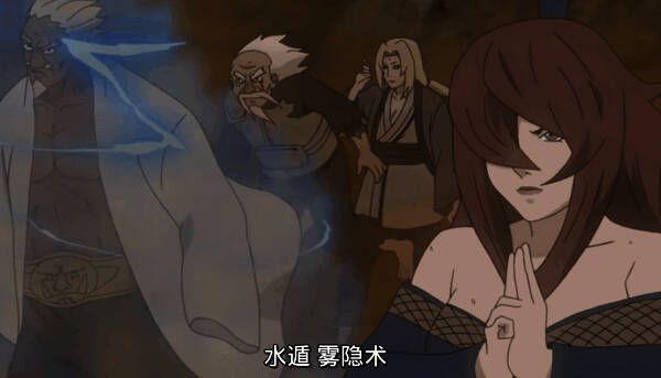 照美冥在战场中指挥作战，身后有五影集结场景