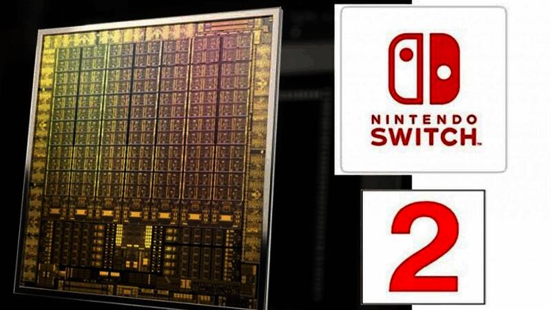 任天堂Switch2概念图，展示主机内部结构与芯片布局