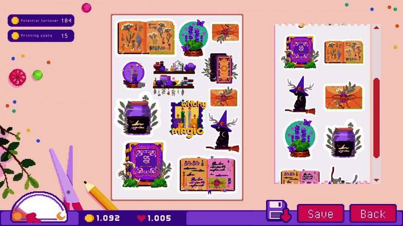 展示多种神秘好物与魔法道具排列的桌面，光线营造出浓郁的巫术氛围