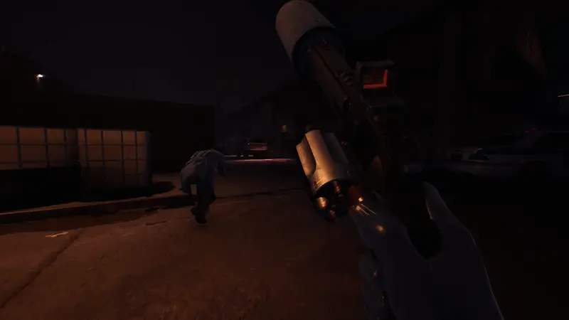 《收获日3》新DLC地图Party Powder Heist任务场景，玩家正在策划行动