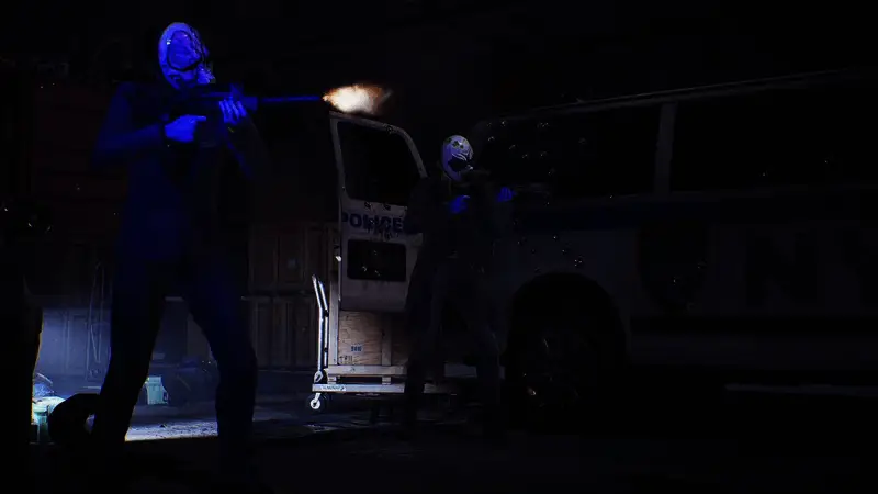 Justicar霰弹枪特写，枪身小巧，弹药装填中