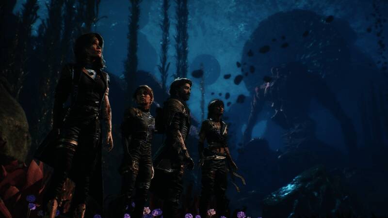 《光与影：33号远征队》游戏内战斗场景展示，角色在光影交错的环境中展开激烈对战