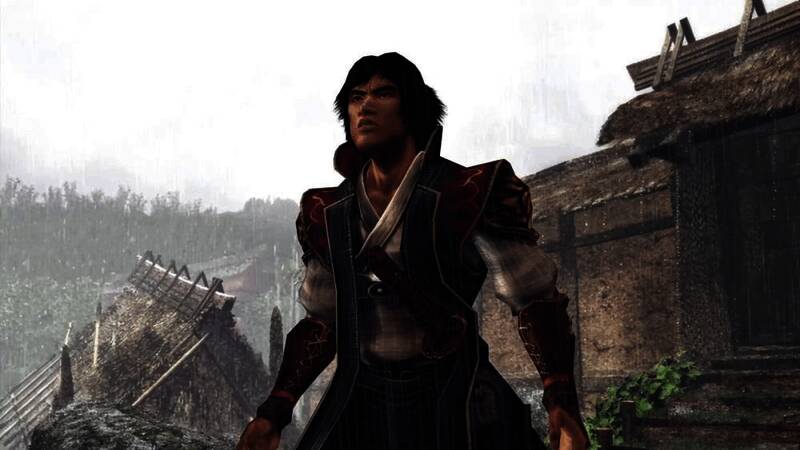 《鬼武者2复刻版》游戏封面与宣传图，背景为武士战斗场景