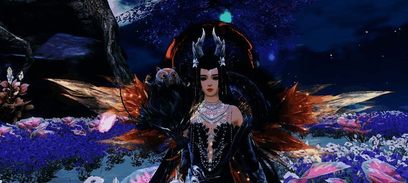 《天下》手游采访截图，展示藏猫猫使用冰心技能的精彩画面