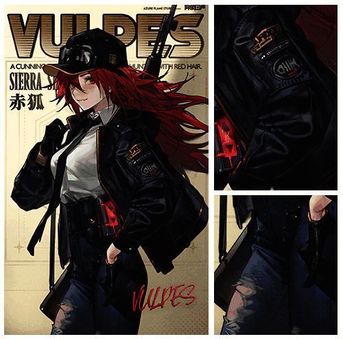 多位角色立绘合集展示，展现统一又各具魅力的角色设计