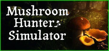 游戏主界面展示，背景为宁静森林与蘑菇的特写画面