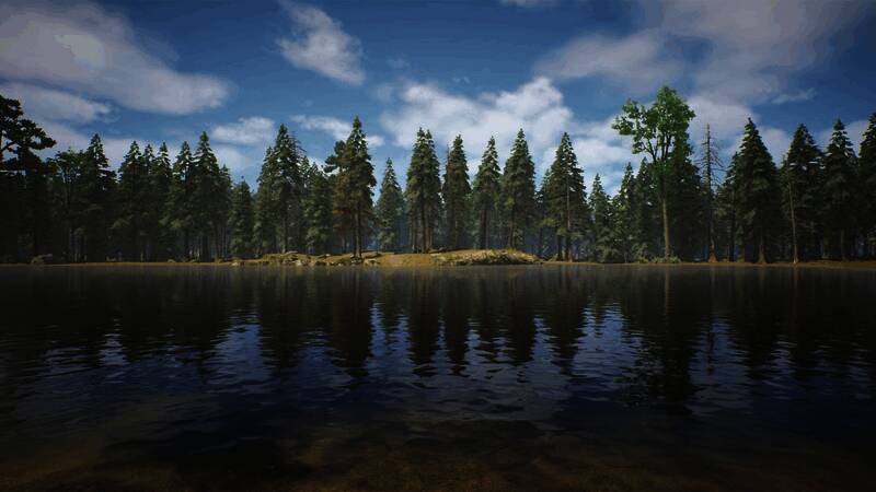 玩家使用放大镜仔细观察蘑菇细节的画面