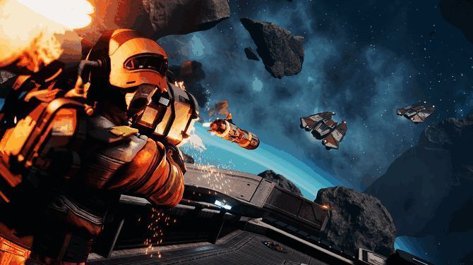 飞船控制台界面展示，显示各项系统状态与升级选项