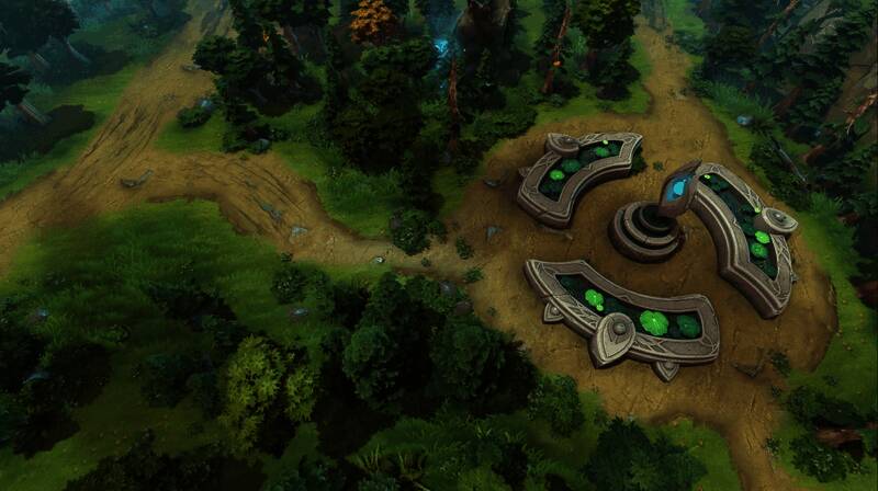 地图旧版与新版对比：野怪营地视野增强