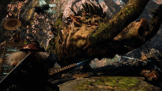 两名玩家协同作战，利用「络缲」组合构建攻击路径，与化兽展开激烈交锋