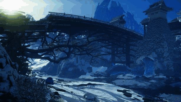 角色身穿重型护甲手持长枪，正准备迎战新登场的化兽Boss