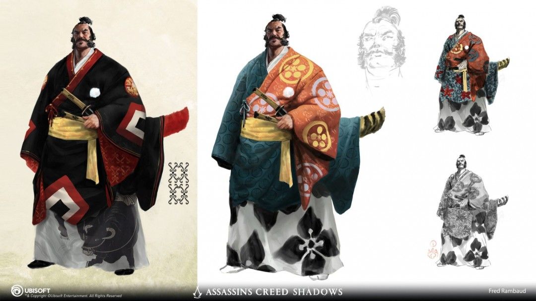 角色姿态各异，展现动态感与个性差异