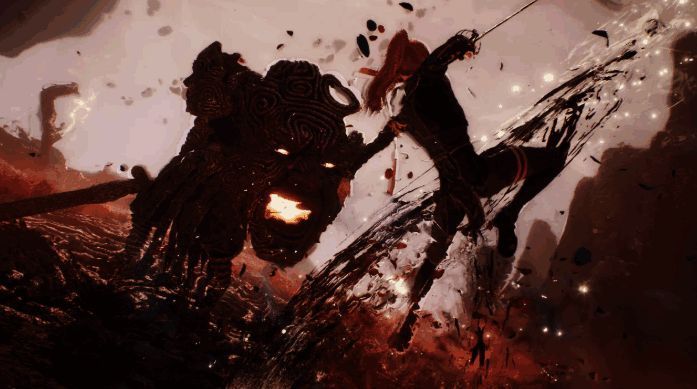 游戏战斗界面展示，回合制策略与动态特效结合，呈现高质感战斗画面