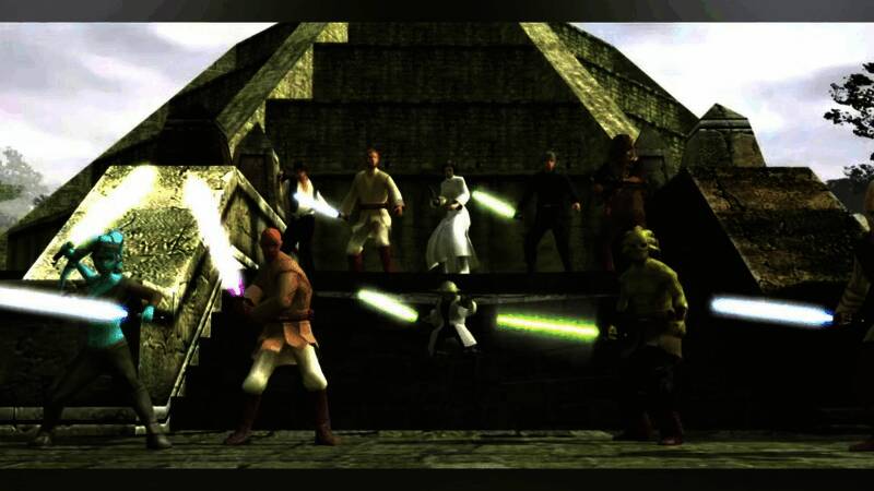 开发中的游戏界面截图，显示多个战场切换的技术演示