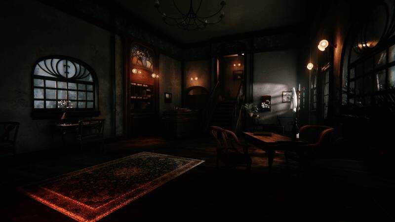 游戏实机画面展示，主角凯特在充满机械感的环境中探索