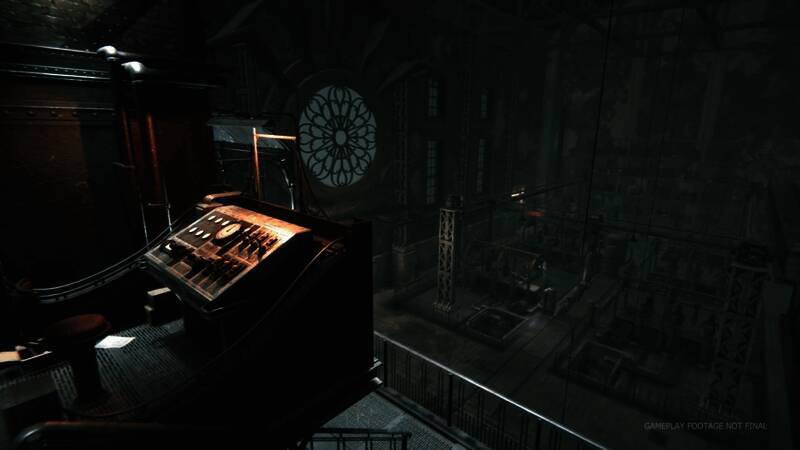 游戏中的古老图书馆内部，布满灰尘与岁月痕迹