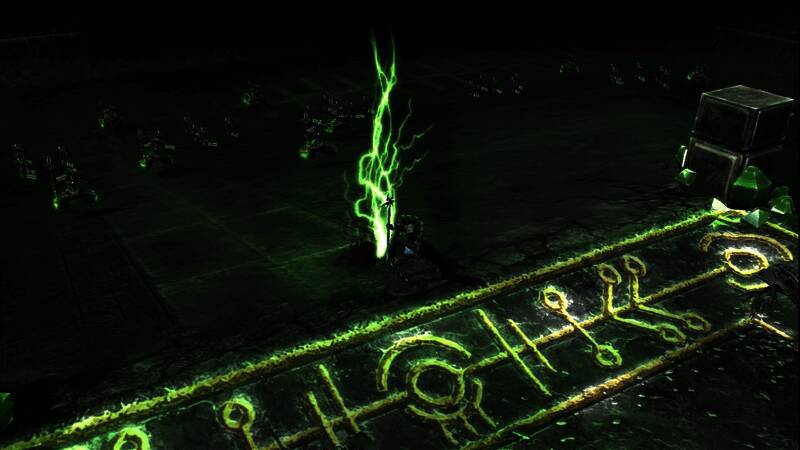 欧克兽人部队冲锋陷阵的壮观场面