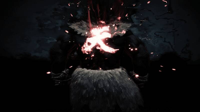 联动宣传画面展示豪鬼与猎人并肩而立，背景为充满战斗氛围的竞技场