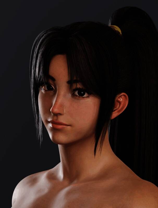 不知火舞换上居家服，展现温柔慵懒的一面，背景为日式房间布置